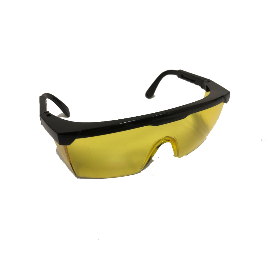 verzekering Moderniseren Discreet UV-A overzet veiligheidsbril - geel (voor brildragers) - De Looper N.D.O.