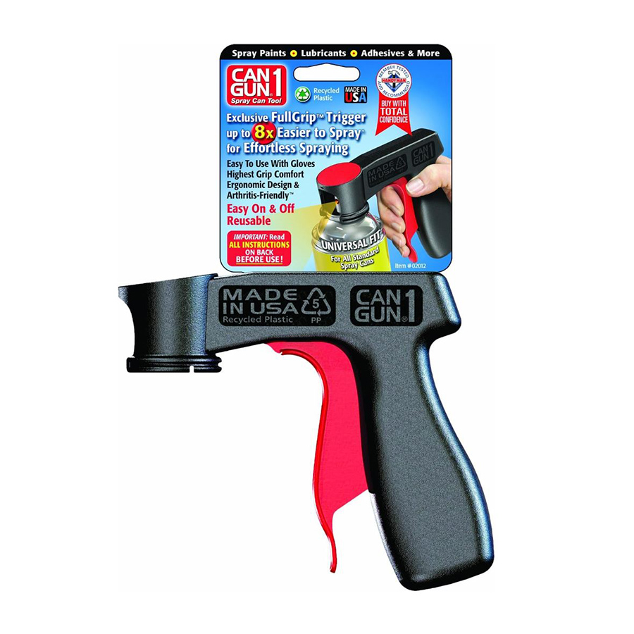 Pistola Pulverizadora Mango Adaptador Portátil Pintura Manija de Aerosol Herramienta de Pistola Pulverizadora Mango Adaptador Portátil Pintura Manija de Aerosol Herramienta de